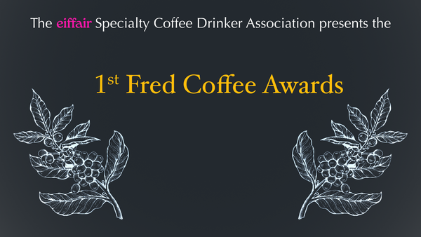 Bannière Coffee Awards par Fred
