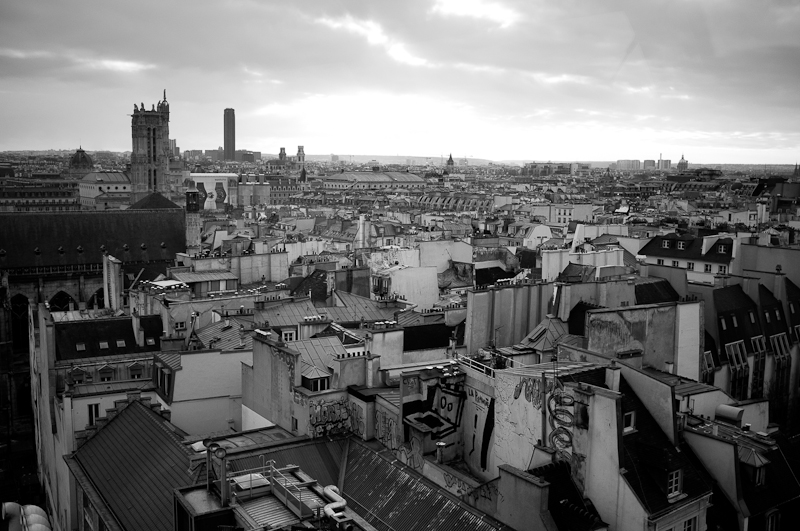 Les toits de Paris