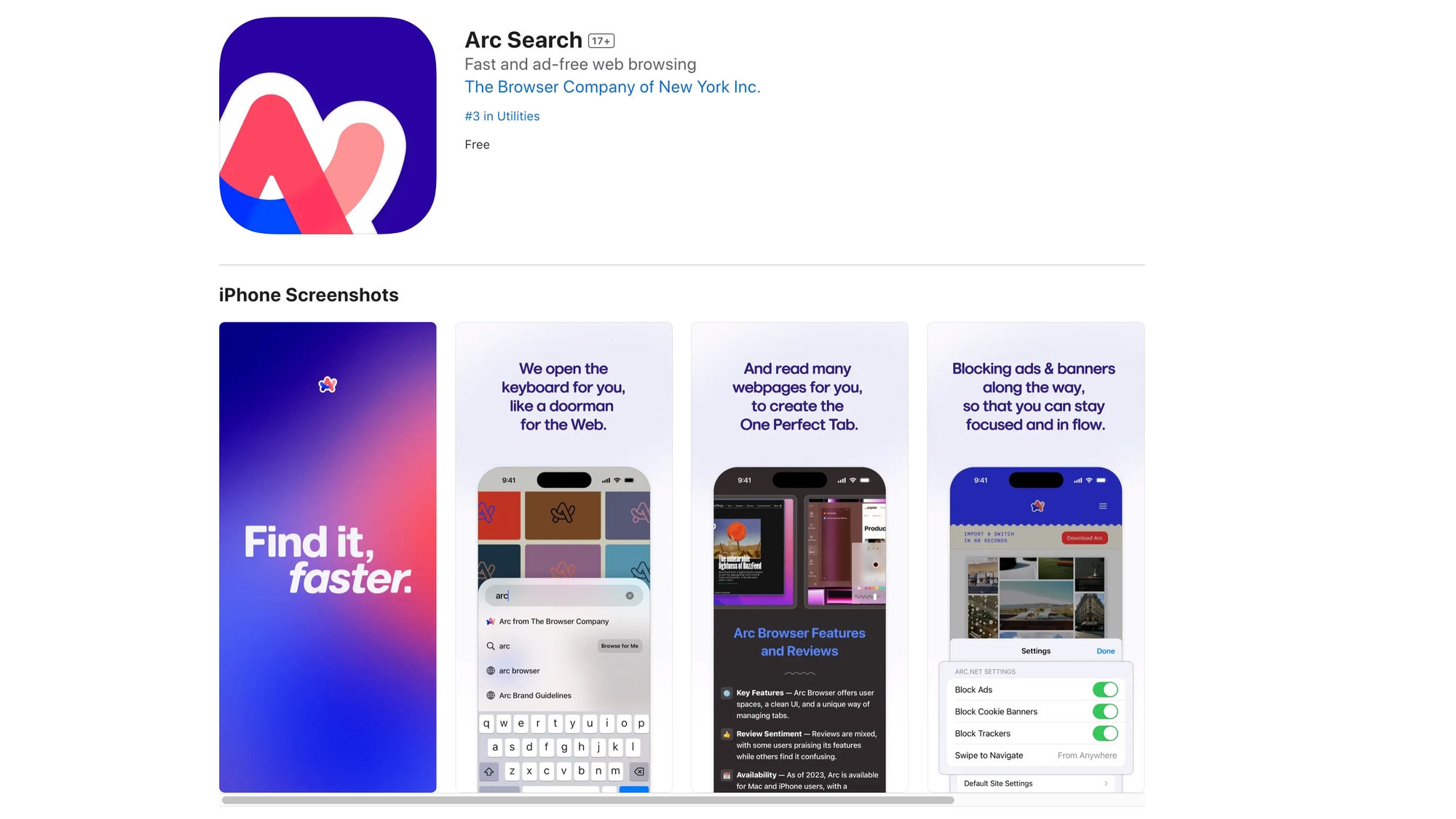 Arc Search, un nouvel acte pour The Browser Company