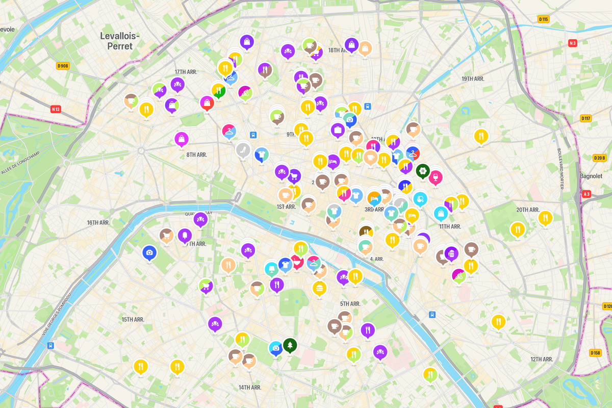 Mapstr s’occupe de vos bonnes adresses